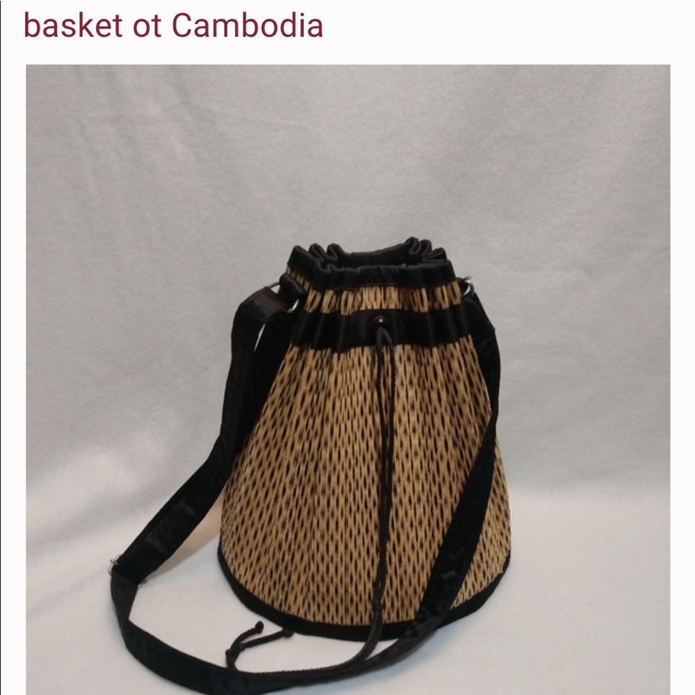 Basket of Cambodia green bag